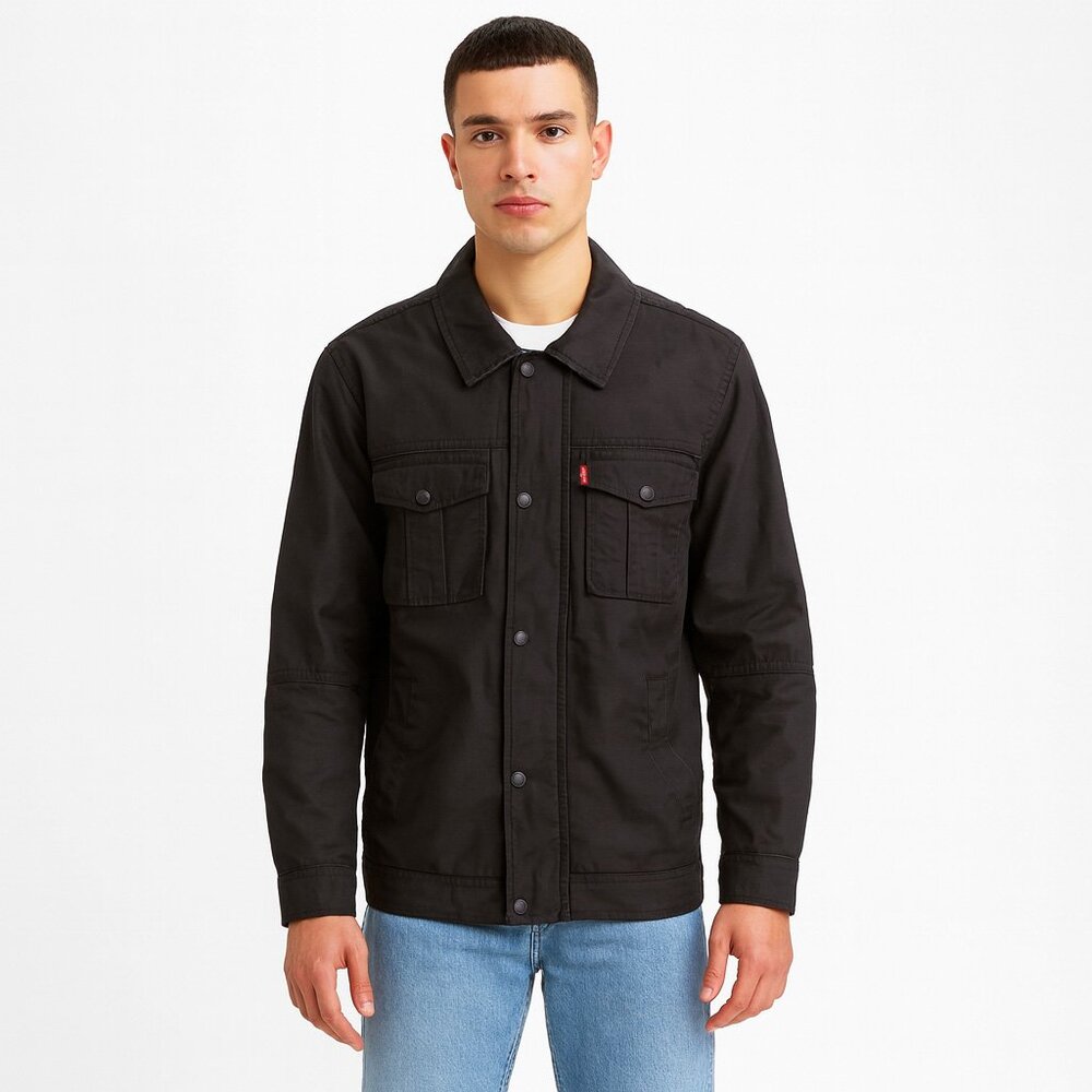 Levi's Men's Cotton Jacket BLACK